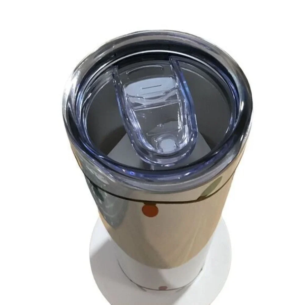 Handmade Christmas Lights Insulated Stainless Steel Tumbler 20oz Travel Cup